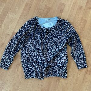 Carolyn Taylor  Animal Print Cardigan